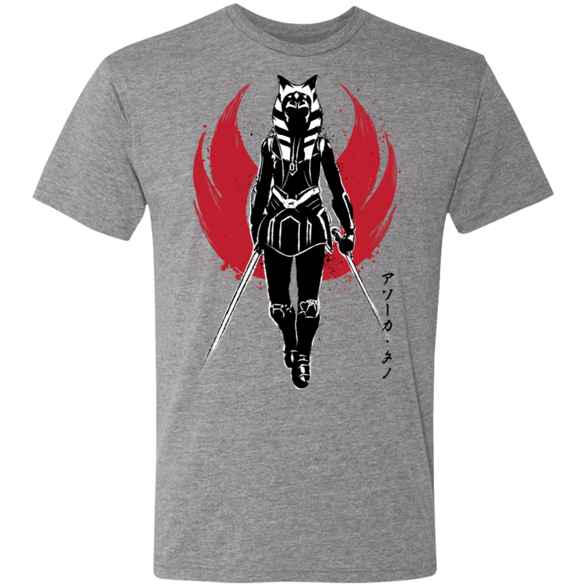 T-Shirts Premium Heather / S Fulcrum Sumi-E Men's Triblend T-Shirt