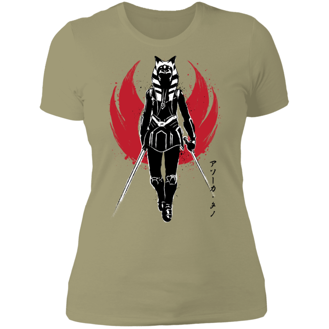T-Shirts Light Olive / S Fulcrum Sumi-E Women's Premium T-Shirt