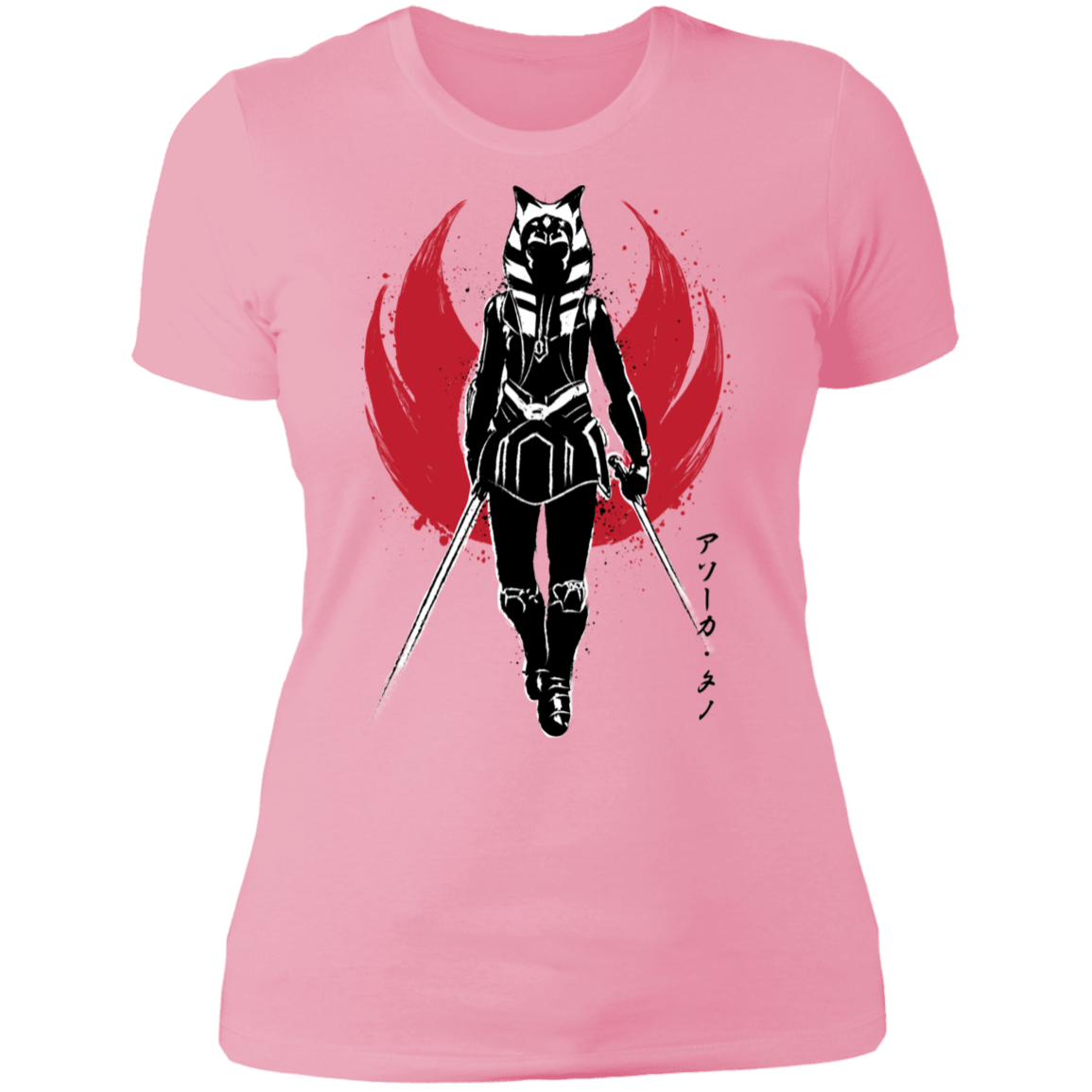 T-Shirts Light Pink / S Fulcrum Sumi-E Women's Premium T-Shirt