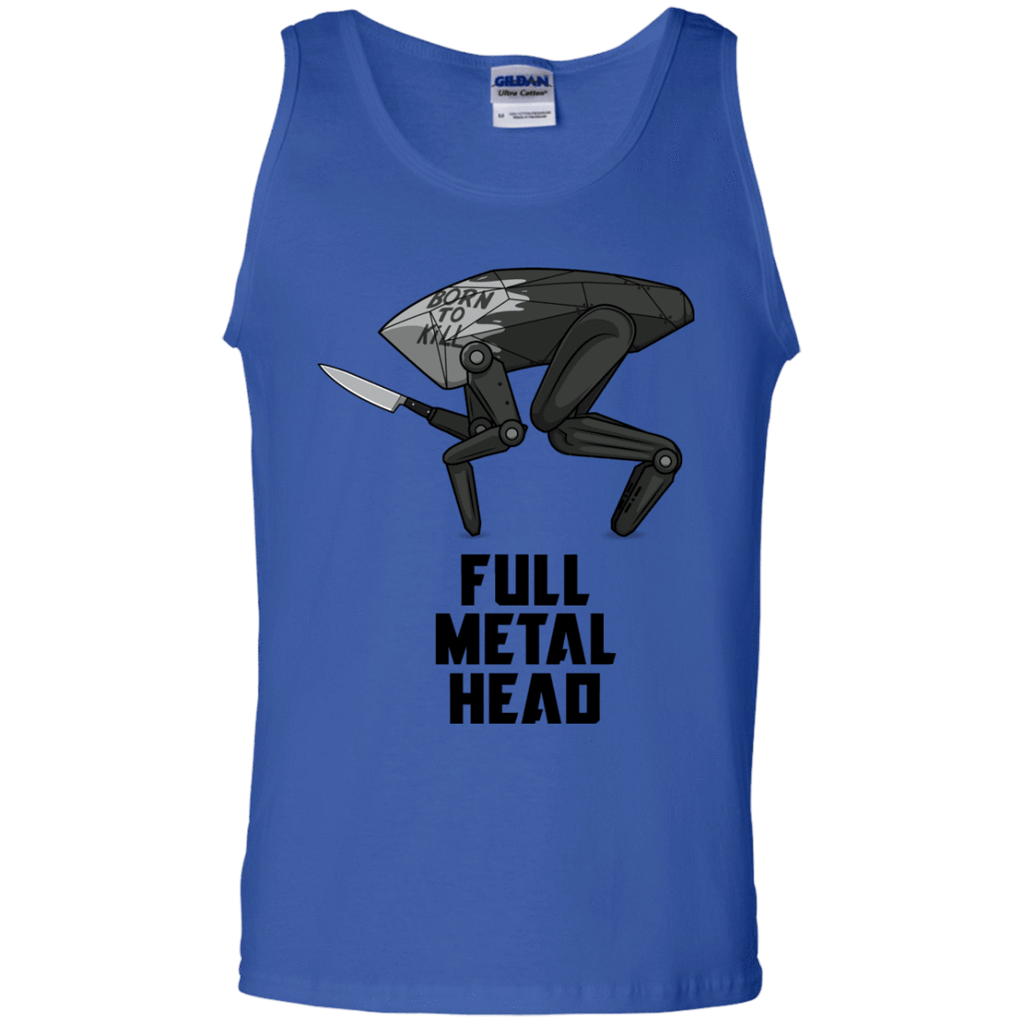 T-Shirts Royal / S Full Metal Head Men's Tank Top