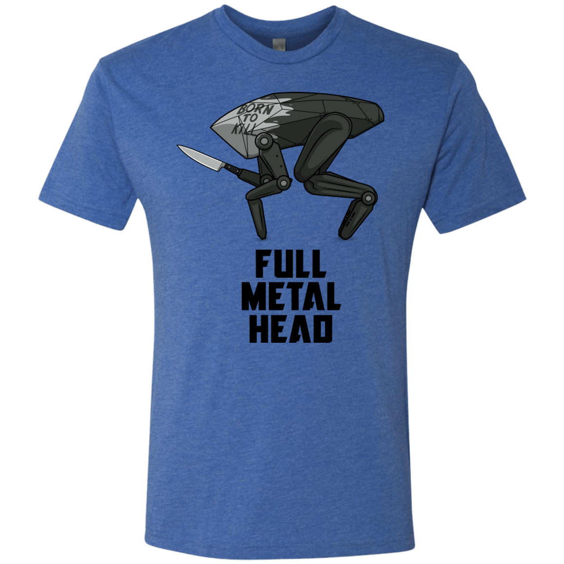 T-Shirts Vintage Royal / S Full Metal Head Men's Triblend T-Shirt