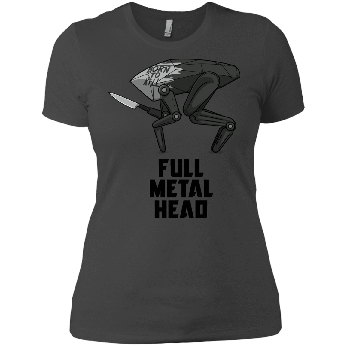 T-Shirts Heavy Metal / X-Small Full Metal Head Women's Premium T-Shirt