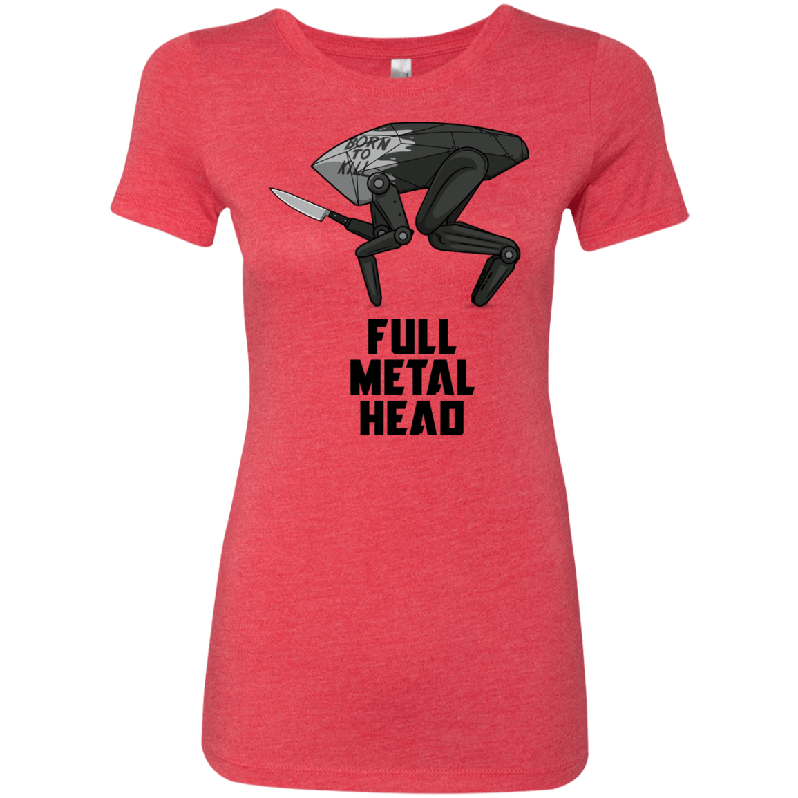 T-Shirts Vintage Red / S Full Metal Head Women's Triblend T-Shirt