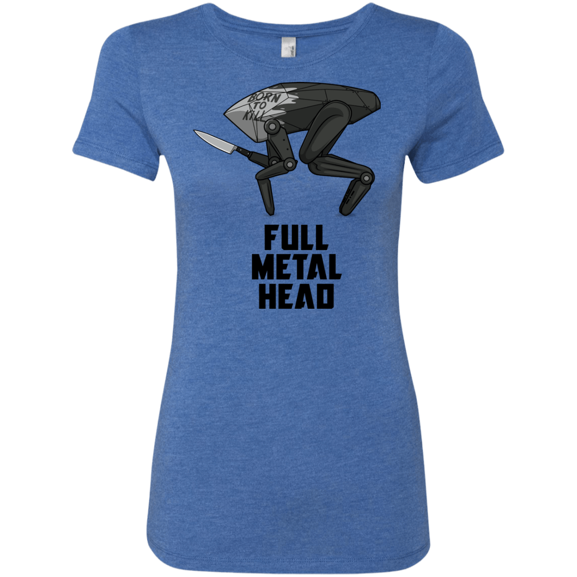T-Shirts Vintage Royal / S Full Metal Head Women's Triblend T-Shirt