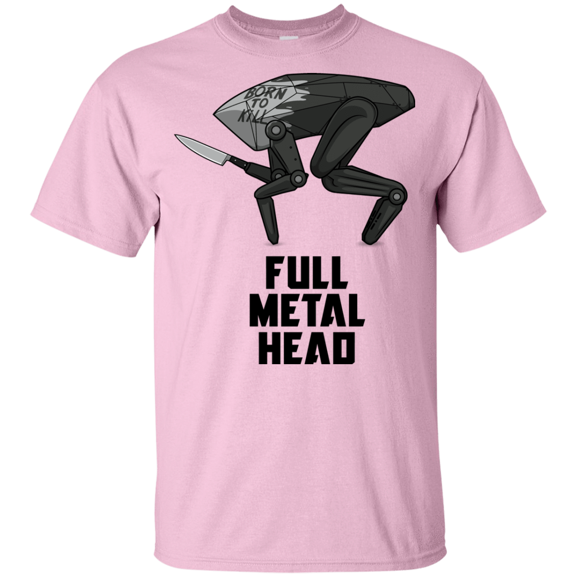 T-Shirts Light Pink / YXS Full Metal Head Youth T-Shirt