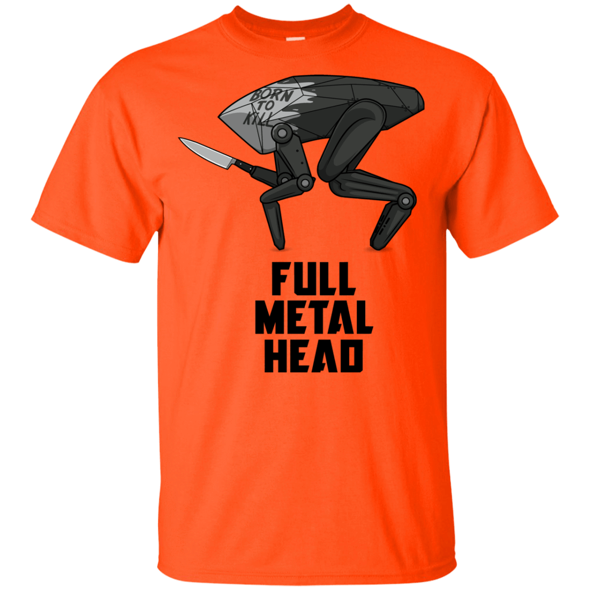 T-Shirts Orange / YXS Full Metal Head Youth T-Shirt
