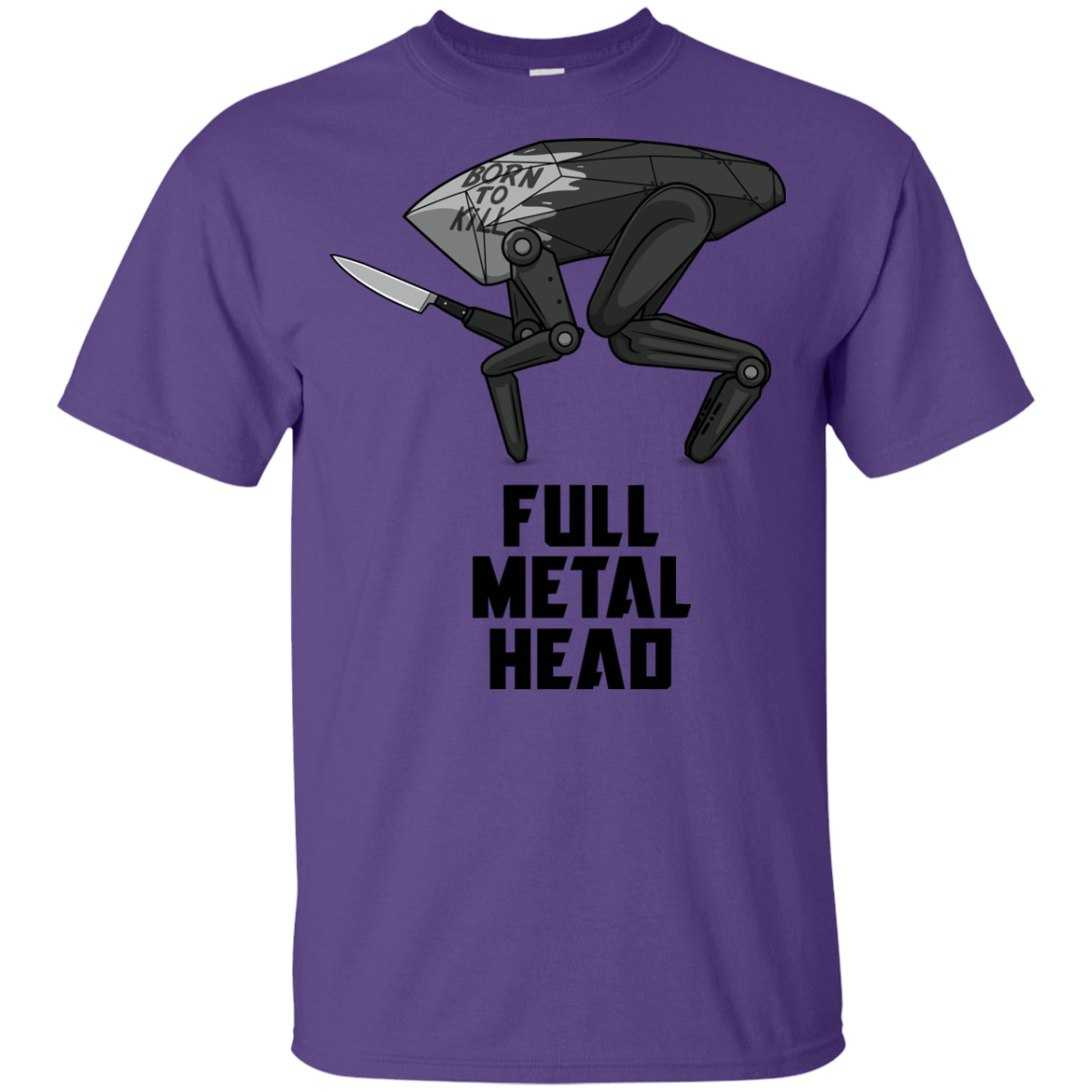 T-Shirts Purple / YXS Full Metal Head Youth T-Shirt