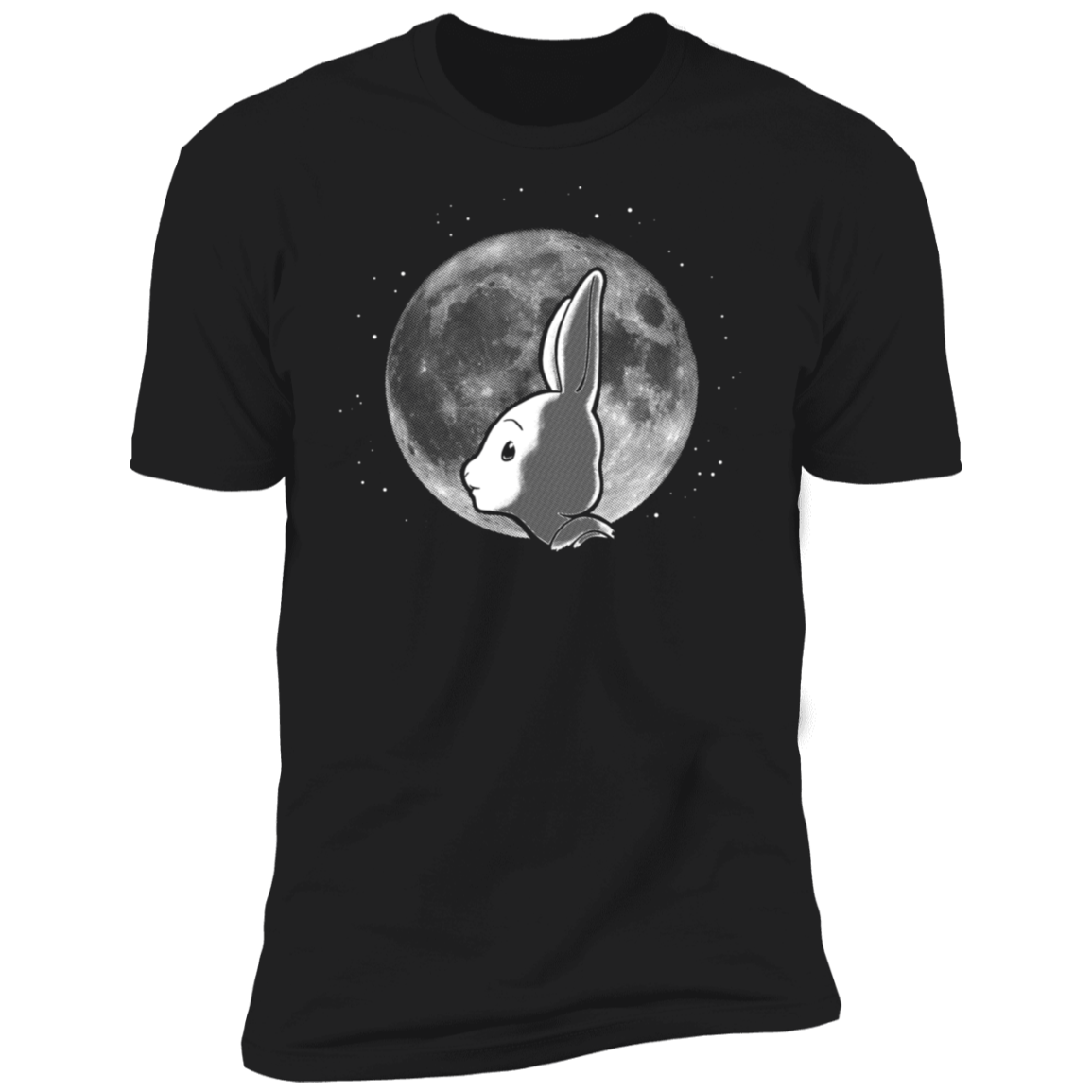 T-Shirts Black / X-Small Full Moon Hal-f Moon Men's Premium T-Shirt