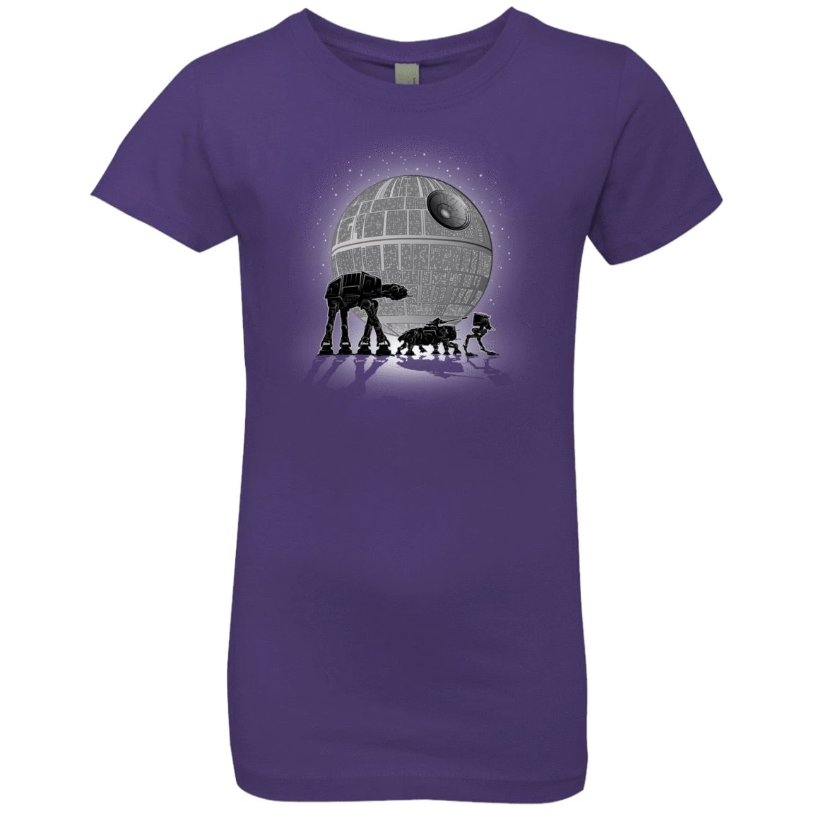 T-Shirts Purple Rush / YXS Full Moon Over Empire Girls Premium T-Shirt