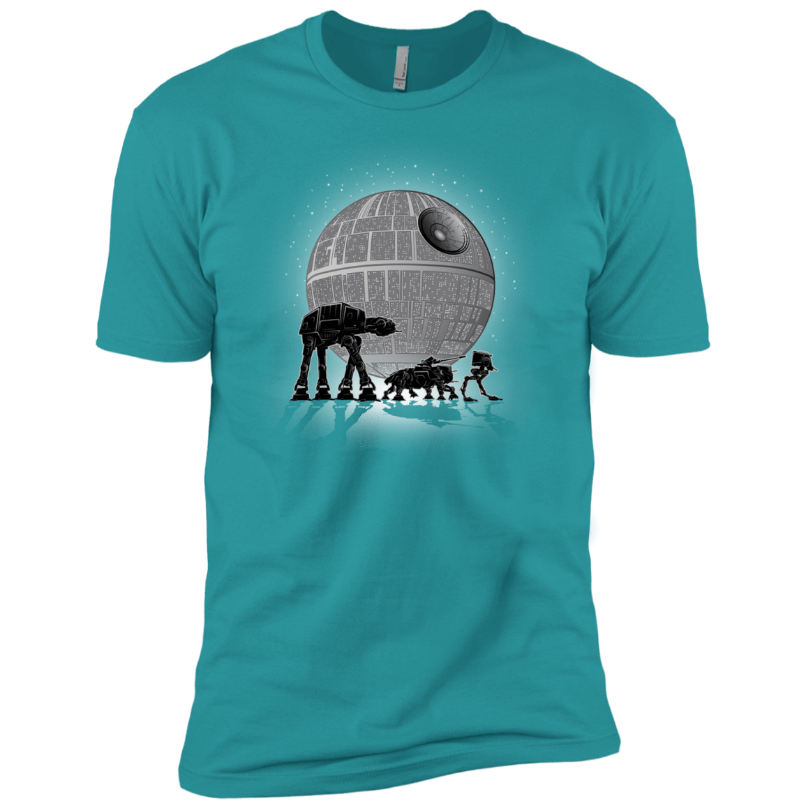 T-Shirts Tahiti Blue / X-Small Full Moon Over Empire Men's Premium T-Shirt