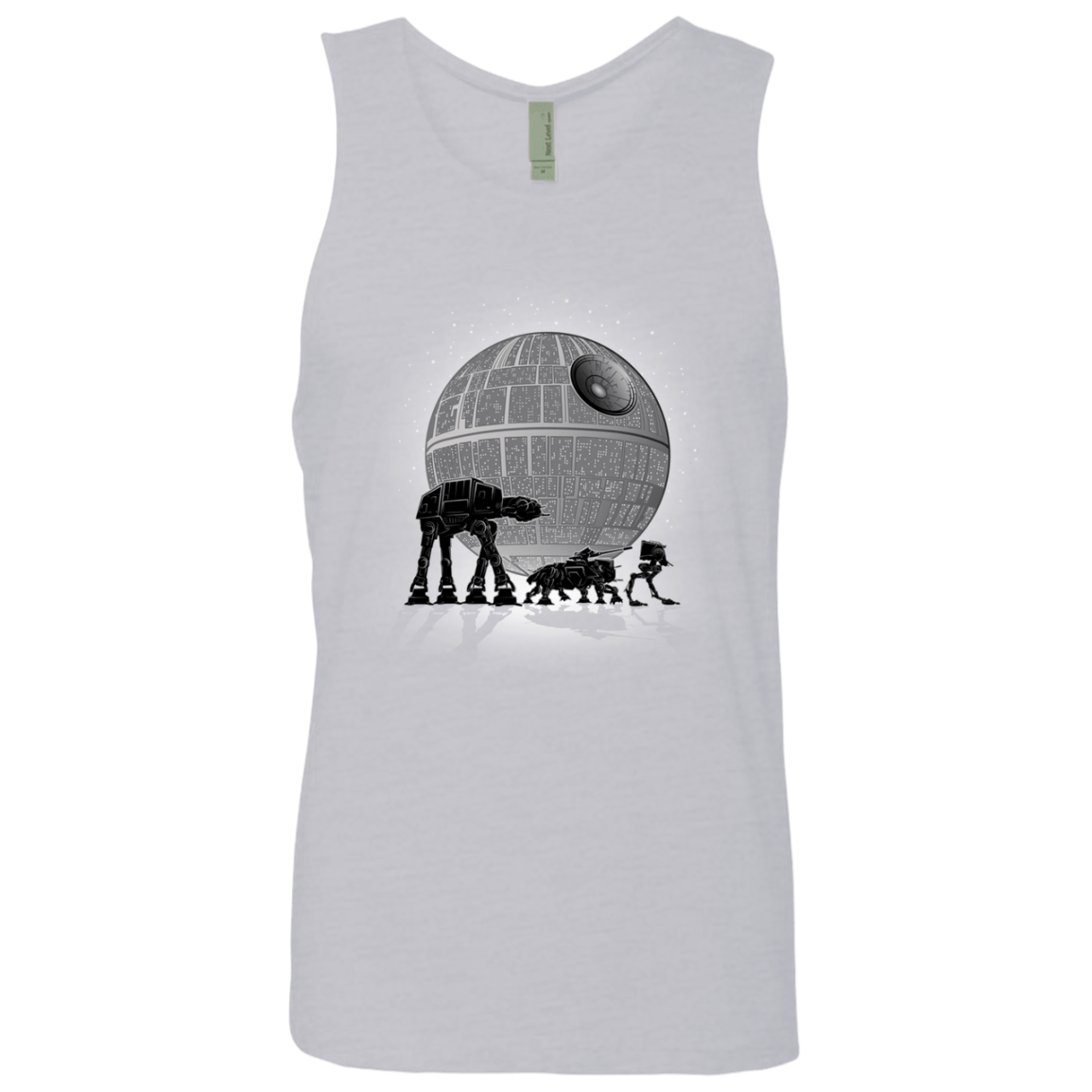 T-Shirts Heather Grey / Small Full Moon Over Empire Men's Premium Tank Top
