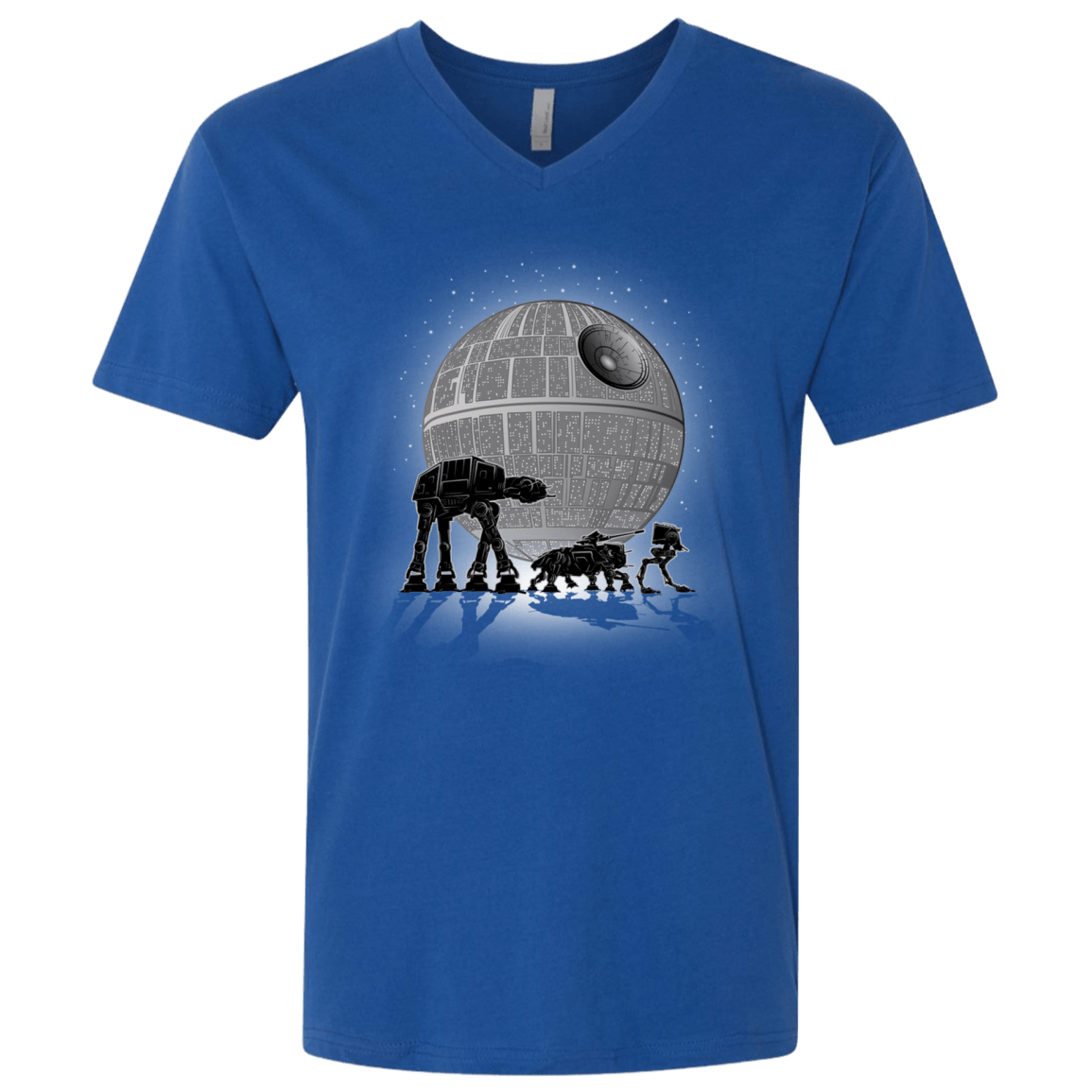 T-Shirts Royal / X-Small Full Moon Over Empire Men's Premium V-Neck