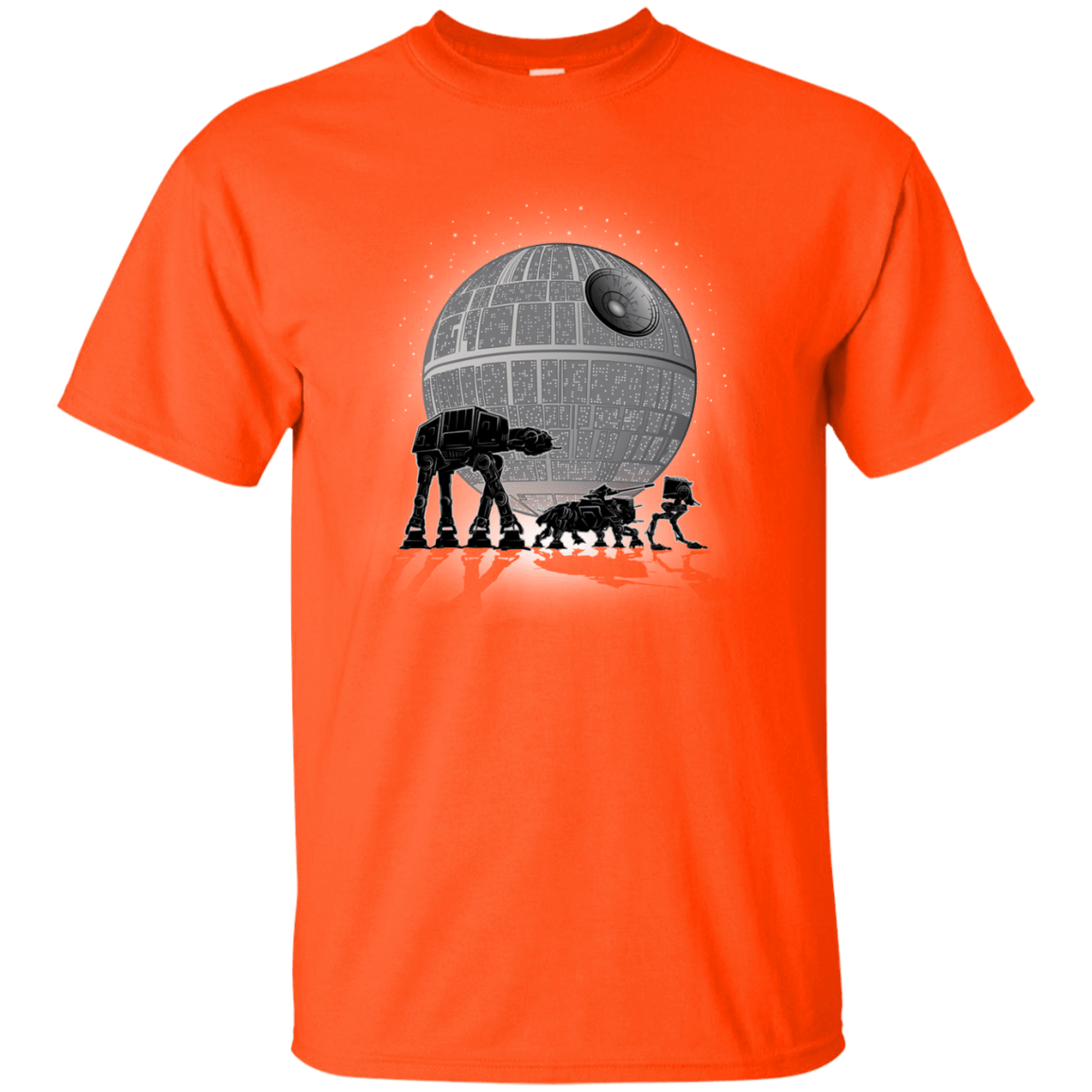 T-Shirts Orange / Small Full Moon Over Empire T-Shirt