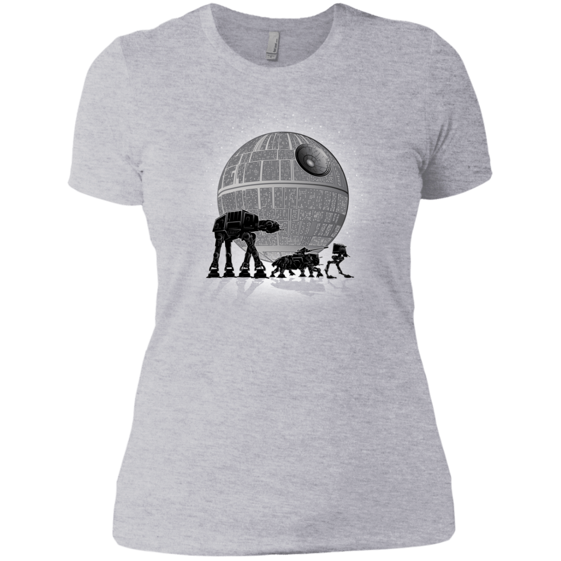 T-Shirts Heather Grey / X-Small Full Moon Over Empire Women's Premium T-Shirt