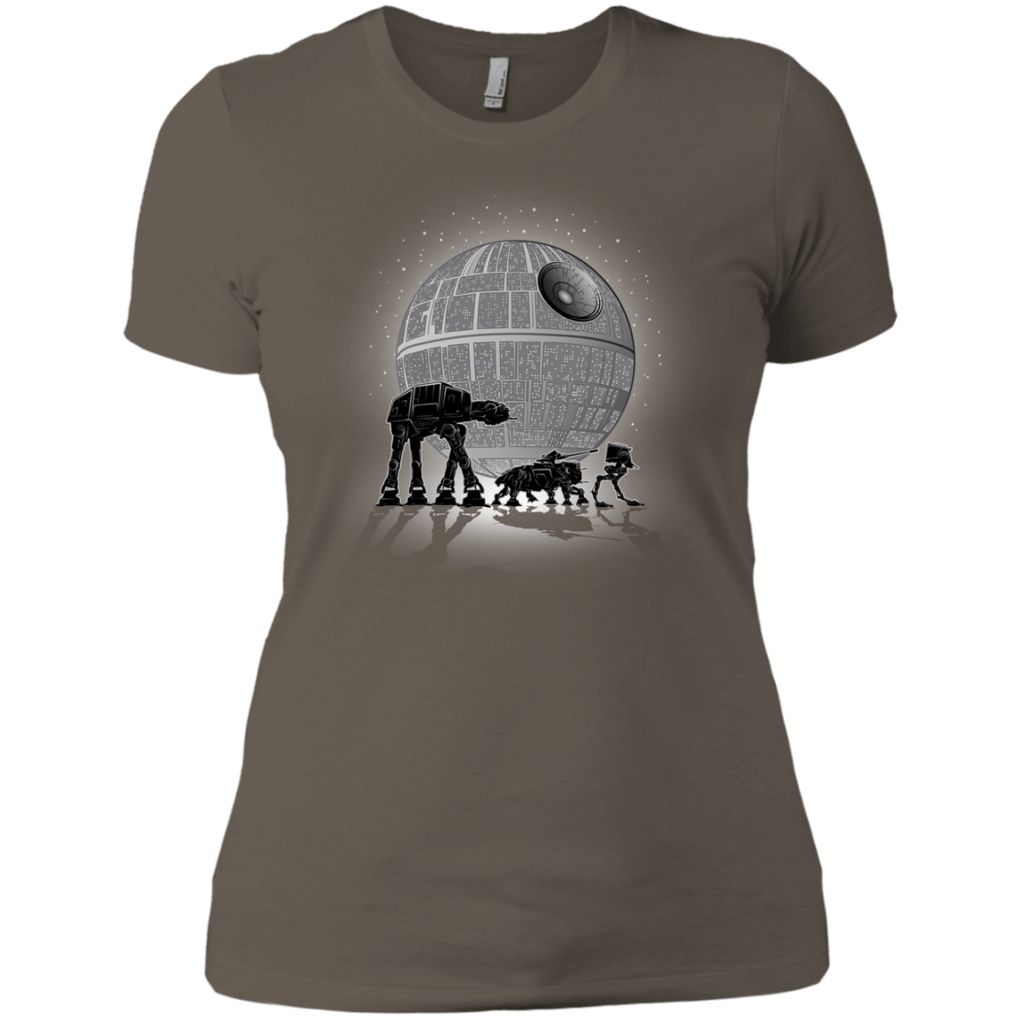 T-Shirts Warm Grey / X-Small Full Moon Over Empire Women's Premium T-Shirt