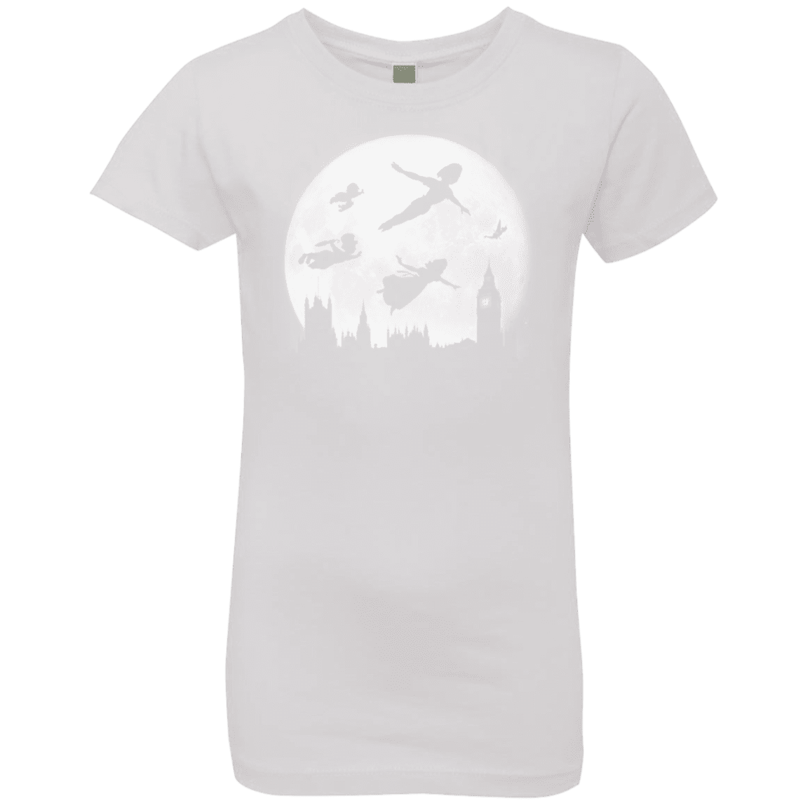 T-Shirts White / YXS Full Moon over London Girls Premium T-Shirt