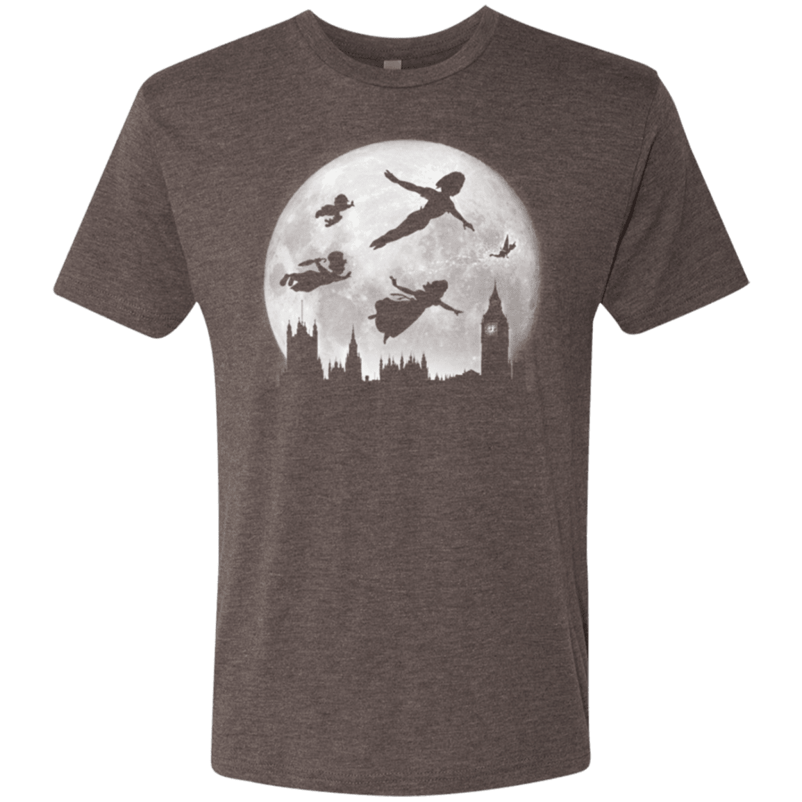 T-Shirts Macchiato / Small Full Moon over London Men's Triblend T-Shirt