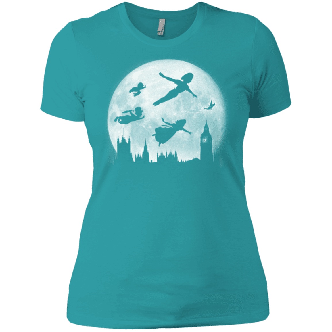 Full Moon over London Women's Premium T-Shirt