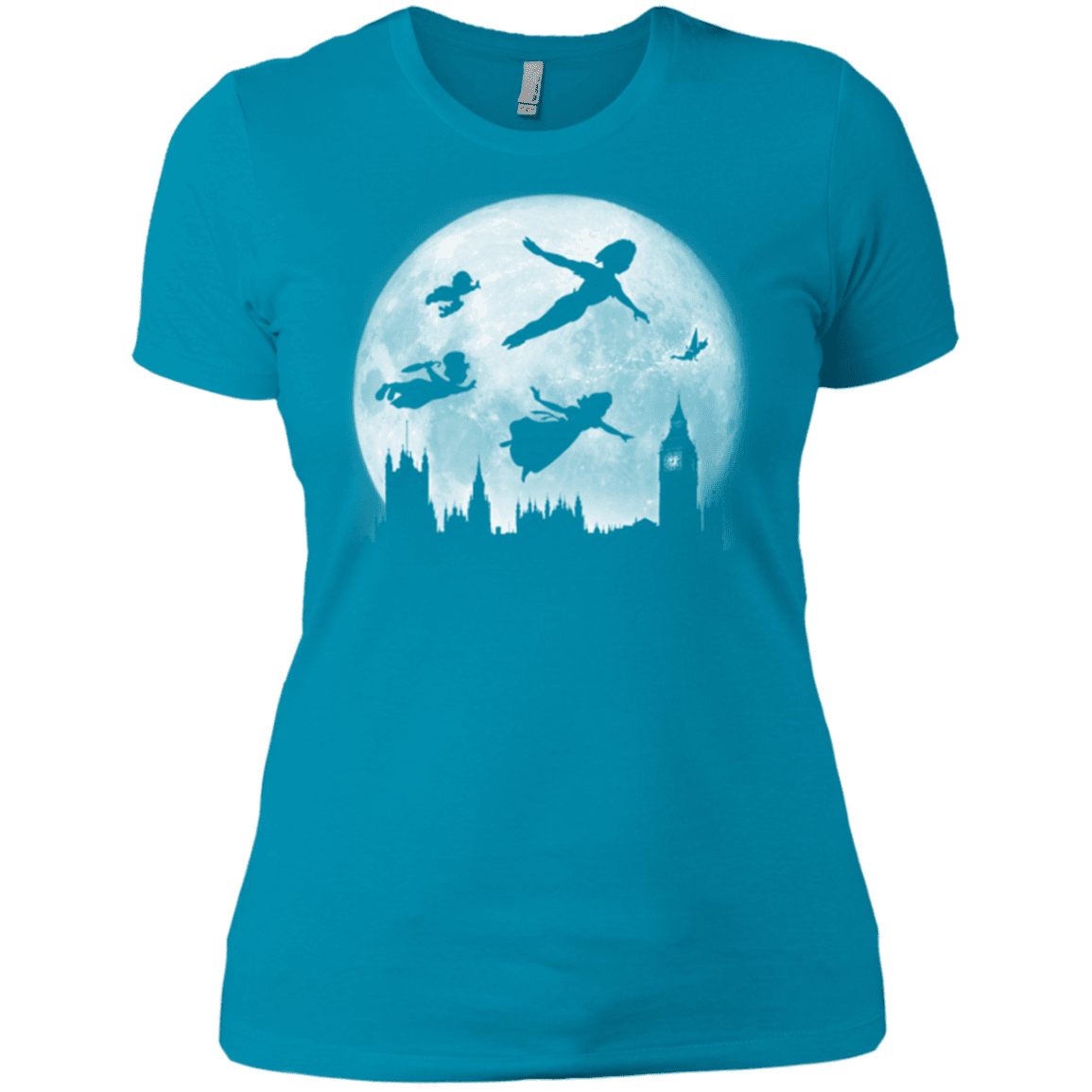 Full Moon over London Women's Premium T-Shirt