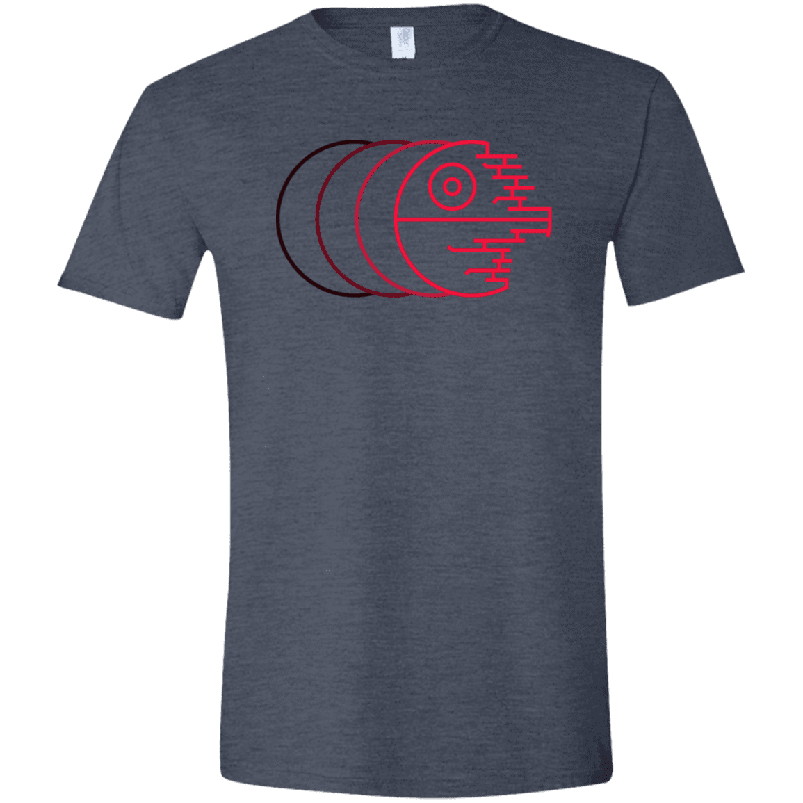 T-Shirts Heather Navy / S Fully Operational Men's Semi-Fitted Softstyle