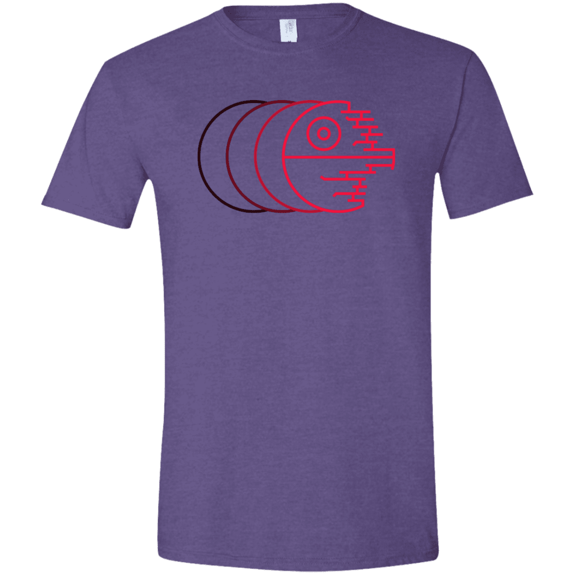 T-Shirts Heather Purple / S Fully Operational Men's Semi-Fitted Softstyle