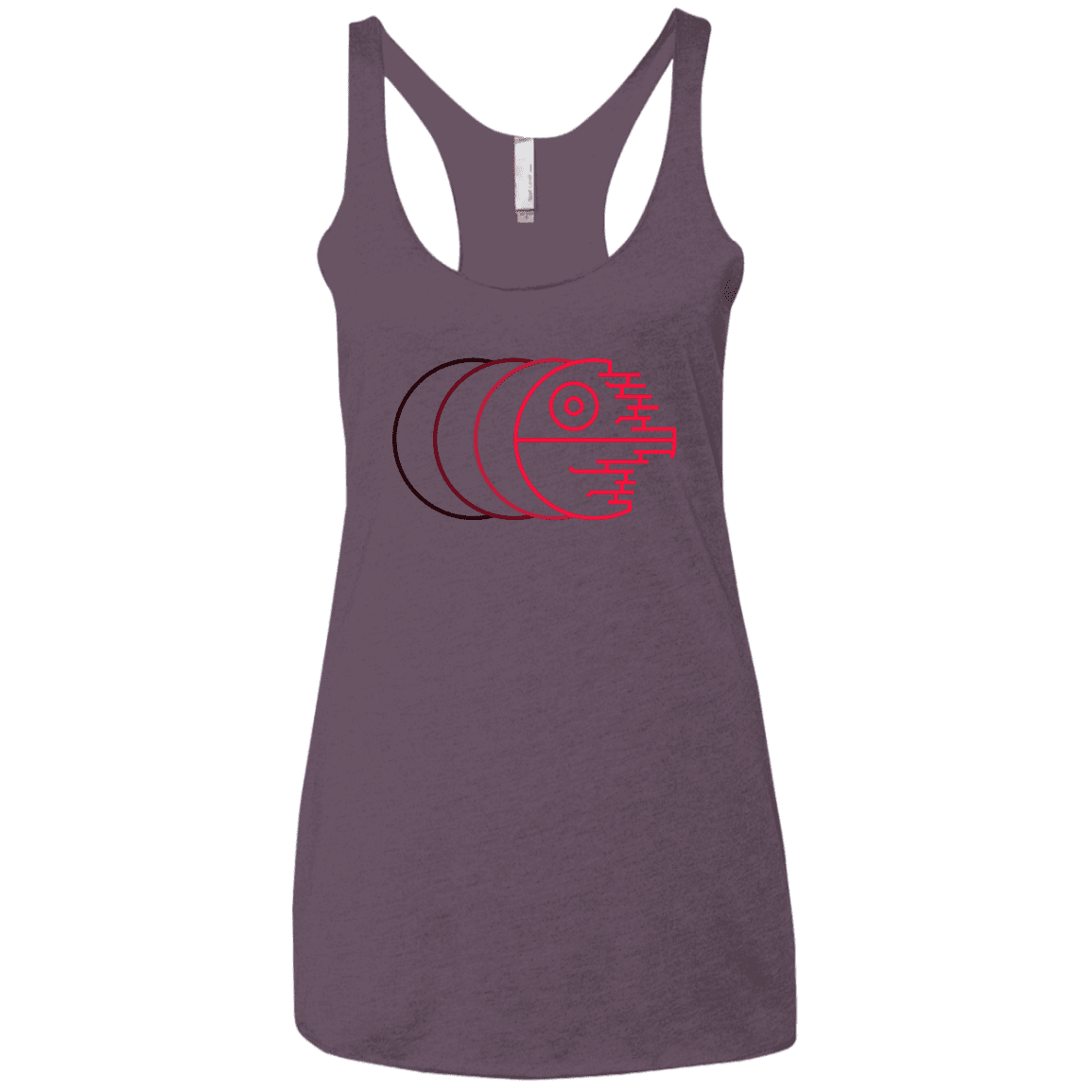 T-Shirts Vintage Purple / X-Small Fully Operational Women's Triblend Racerback Tank