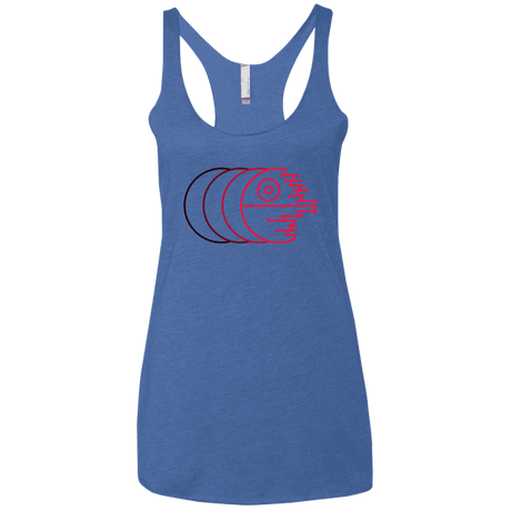 T-Shirts Vintage Royal / X-Small Fully Operational Women's Triblend Racerback Tank
