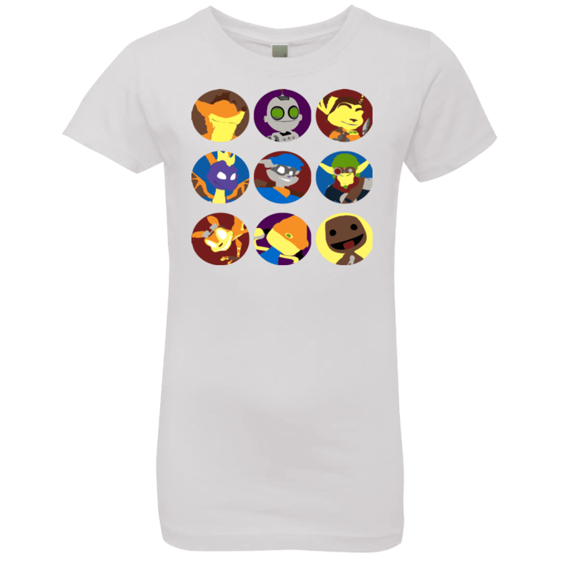 T-Shirts White / YXS Fun Heroes Girls Premium T-Shirt