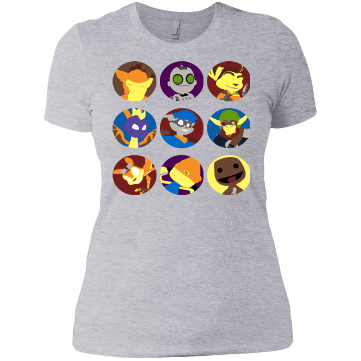 T-Shirts Heather Grey / X-Small Fun Heroes Women's Premium T-Shirt