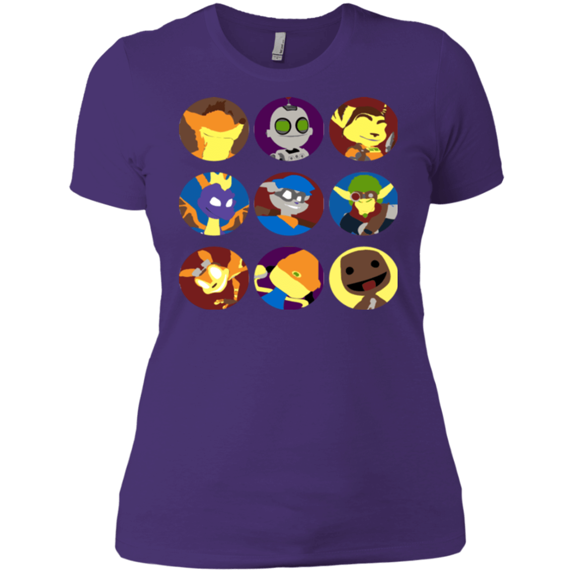 T-Shirts Purple / X-Small Fun Heroes Women's Premium T-Shirt