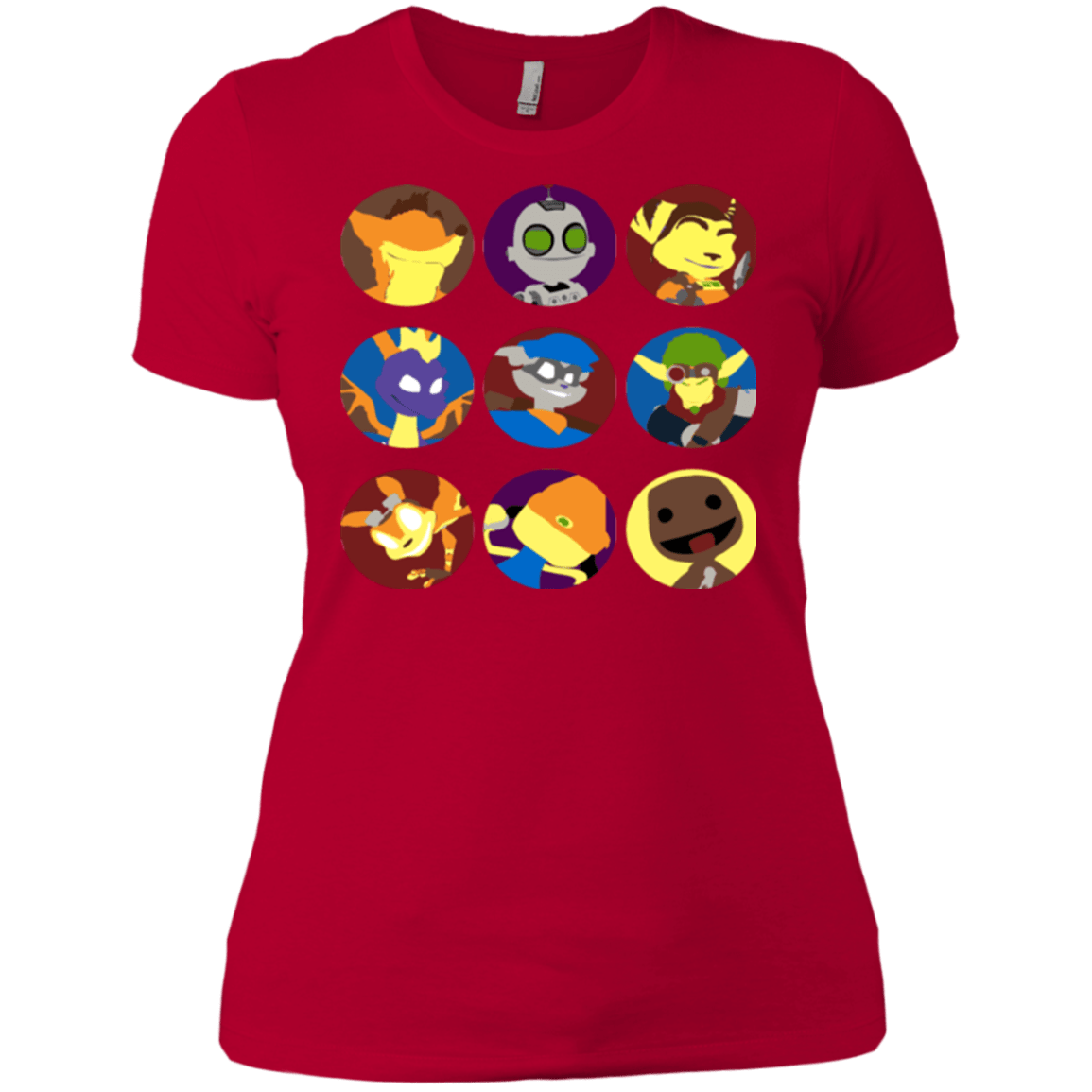 T-Shirts Red / X-Small Fun Heroes Women's Premium T-Shirt