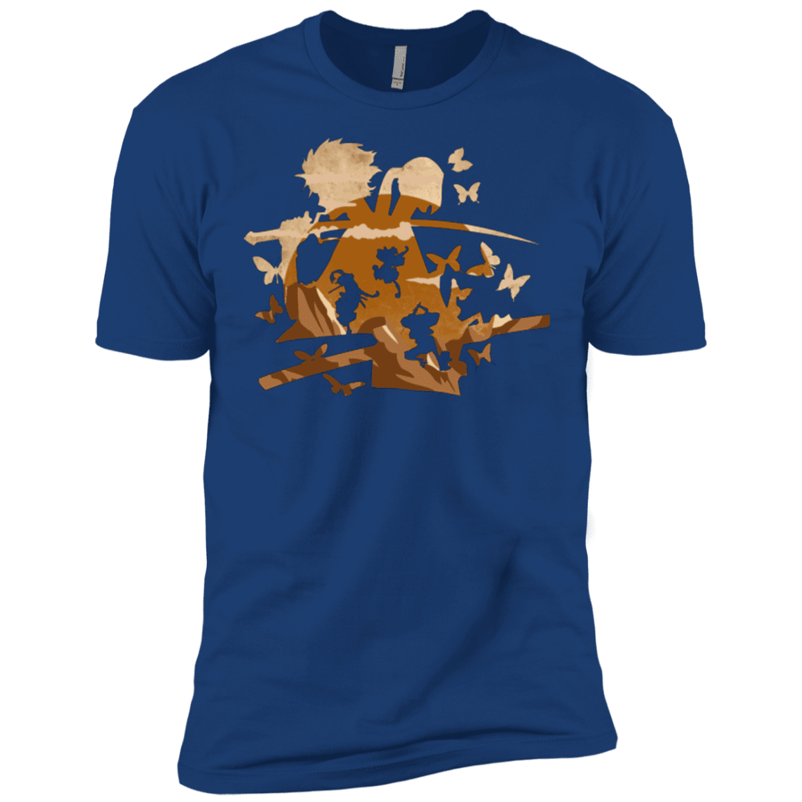 T-Shirts Royal / X-Small Funky Samurais Men's Premium T-Shirt