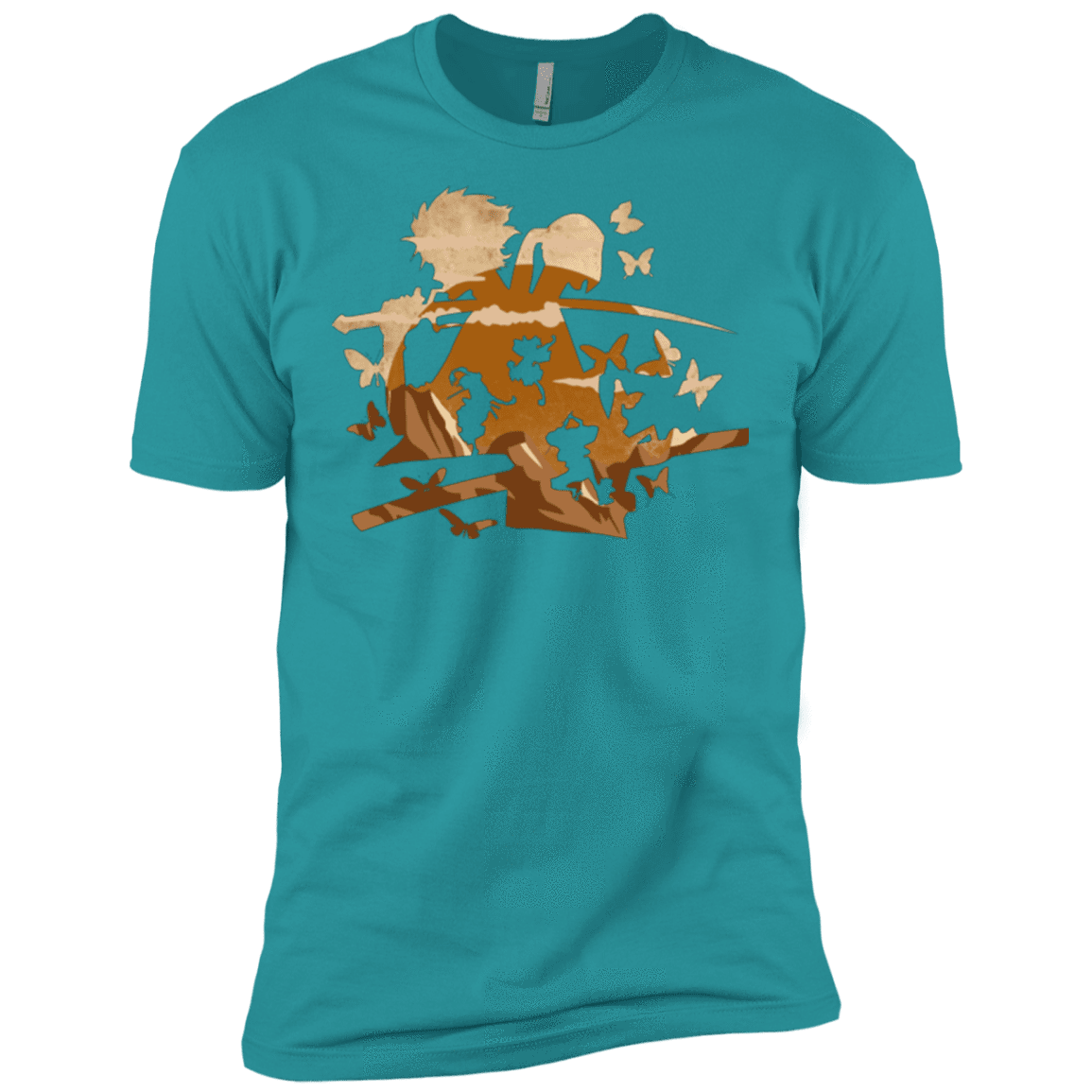 T-Shirts Tahiti Blue / X-Small Funky Samurais Men's Premium T-Shirt