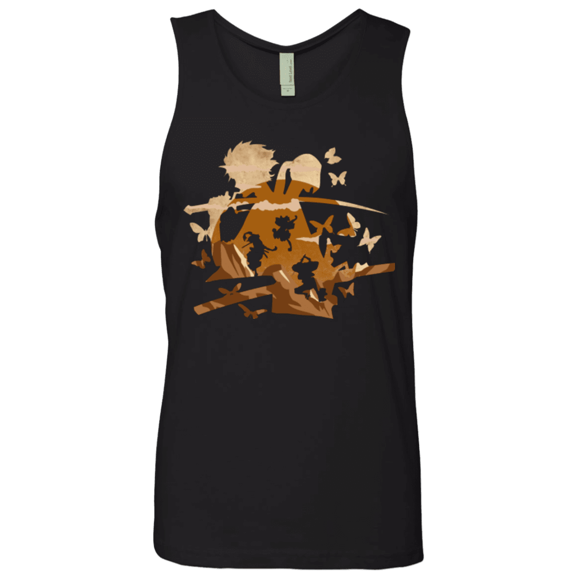 T-Shirts Black / Small Funky Samurais Men's Premium Tank Top