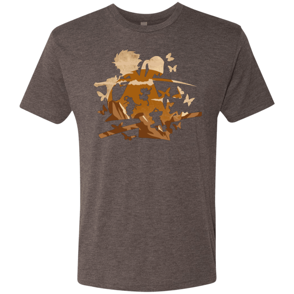 T-Shirts Macchiato / Small Funky Samurais Men's Triblend T-Shirt