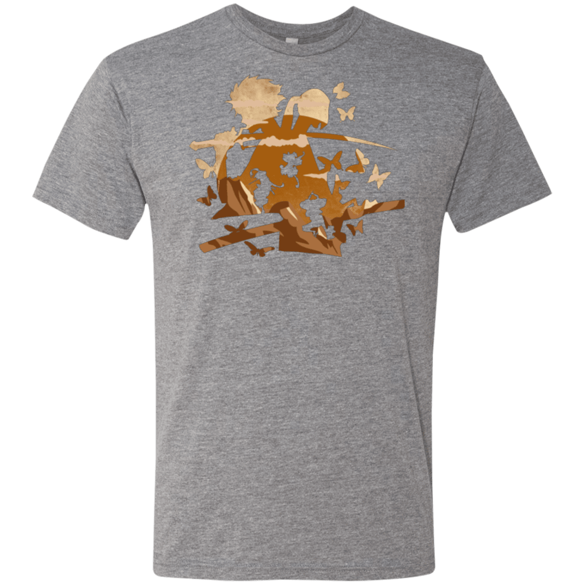 T-Shirts Premium Heather / Small Funky Samurais Men's Triblend T-Shirt