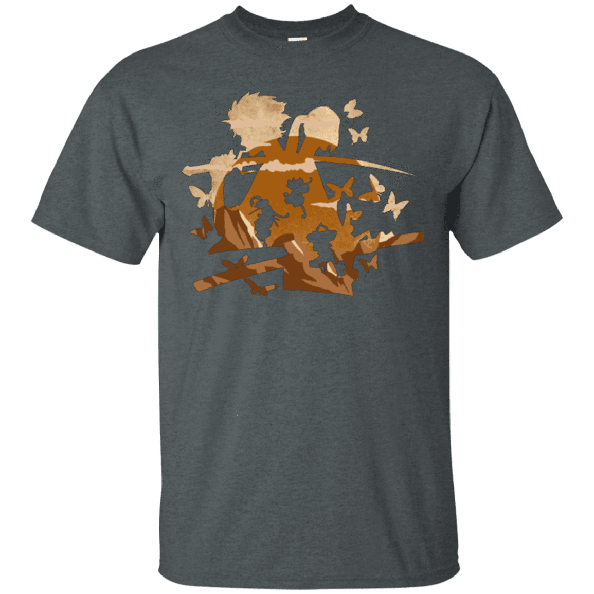 T-Shirts Dark Heather / Small Funky Samurais T-Shirt