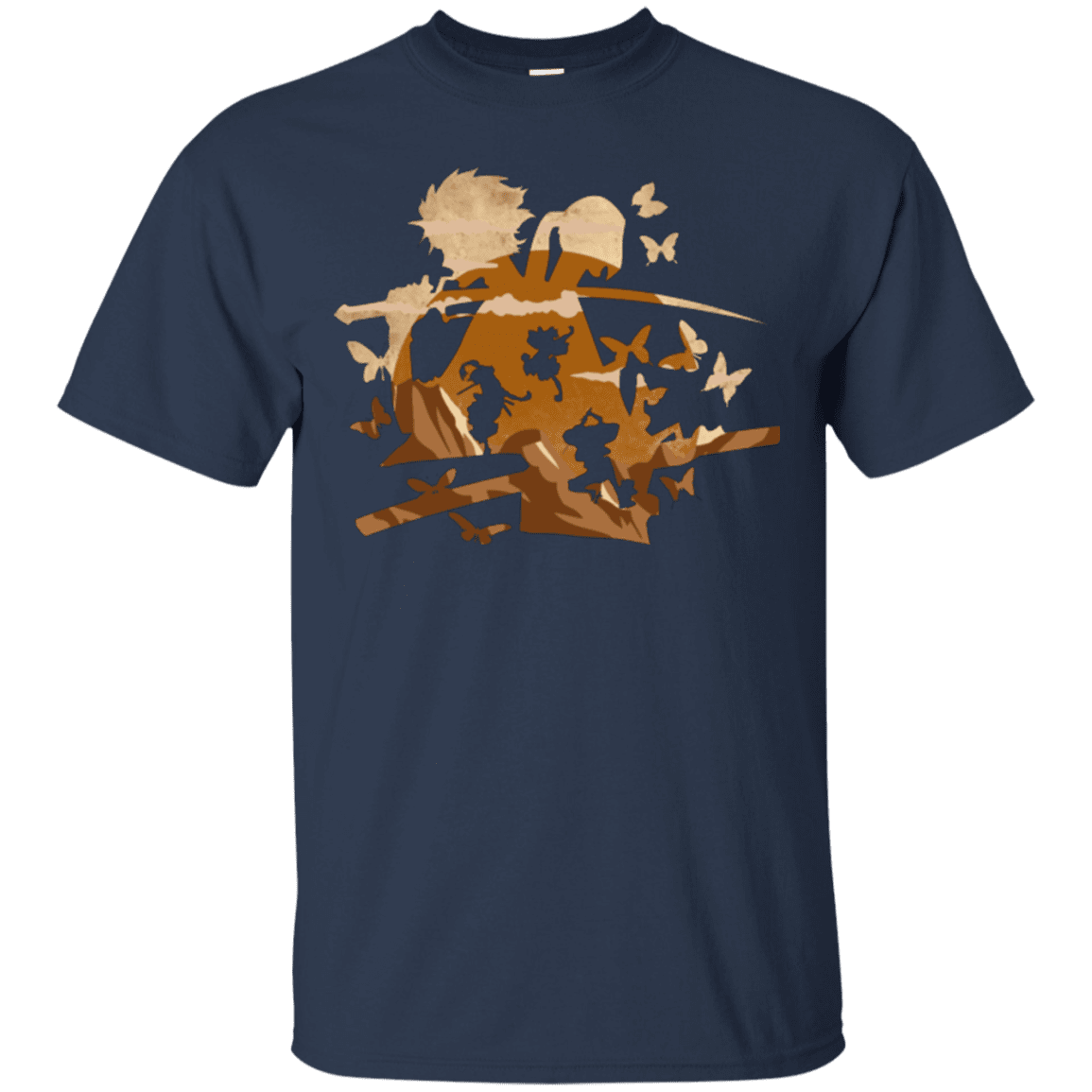 T-Shirts Navy / Small Funky Samurais T-Shirt