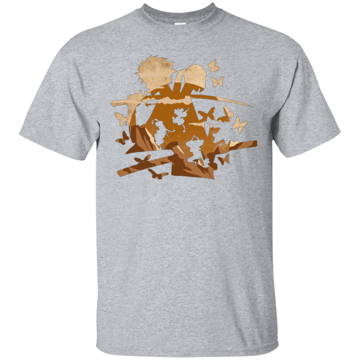 T-Shirts Sport Grey / Small Funky Samurais T-Shirt