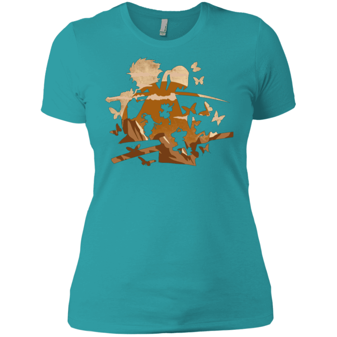 T-Shirts Tahiti Blue / X-Small Funky Samurais Women's Premium T-Shirt