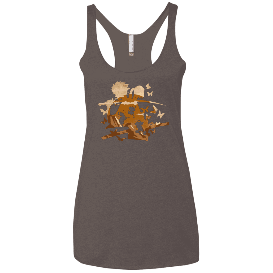 T-Shirts Macchiato / X-Small Funky Samurais Women's Triblend Racerback Tank