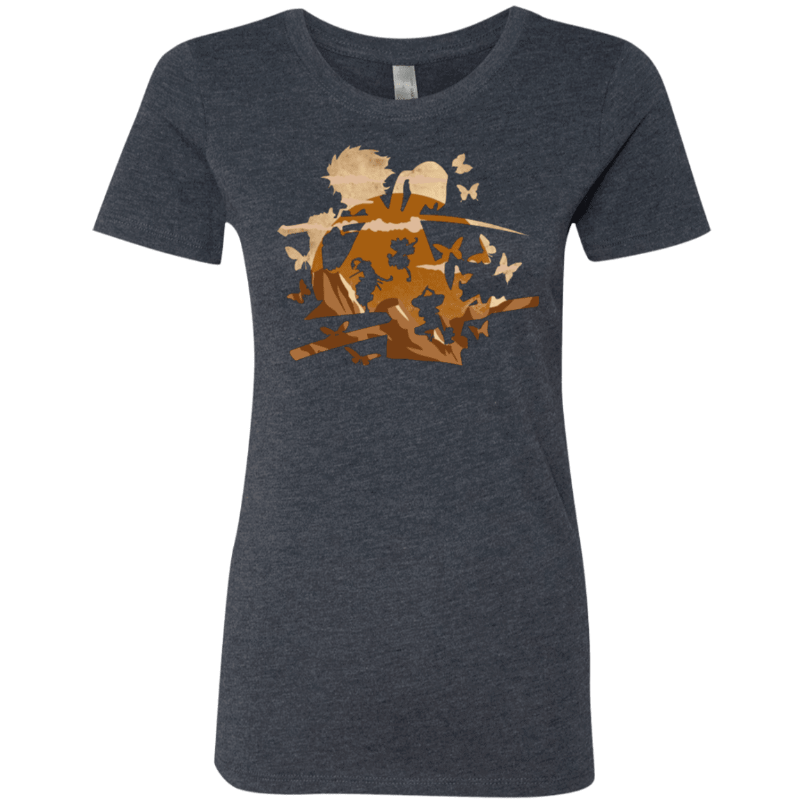 T-Shirts Vintage Navy / Small Funky Samurais Women's Triblend T-Shirt