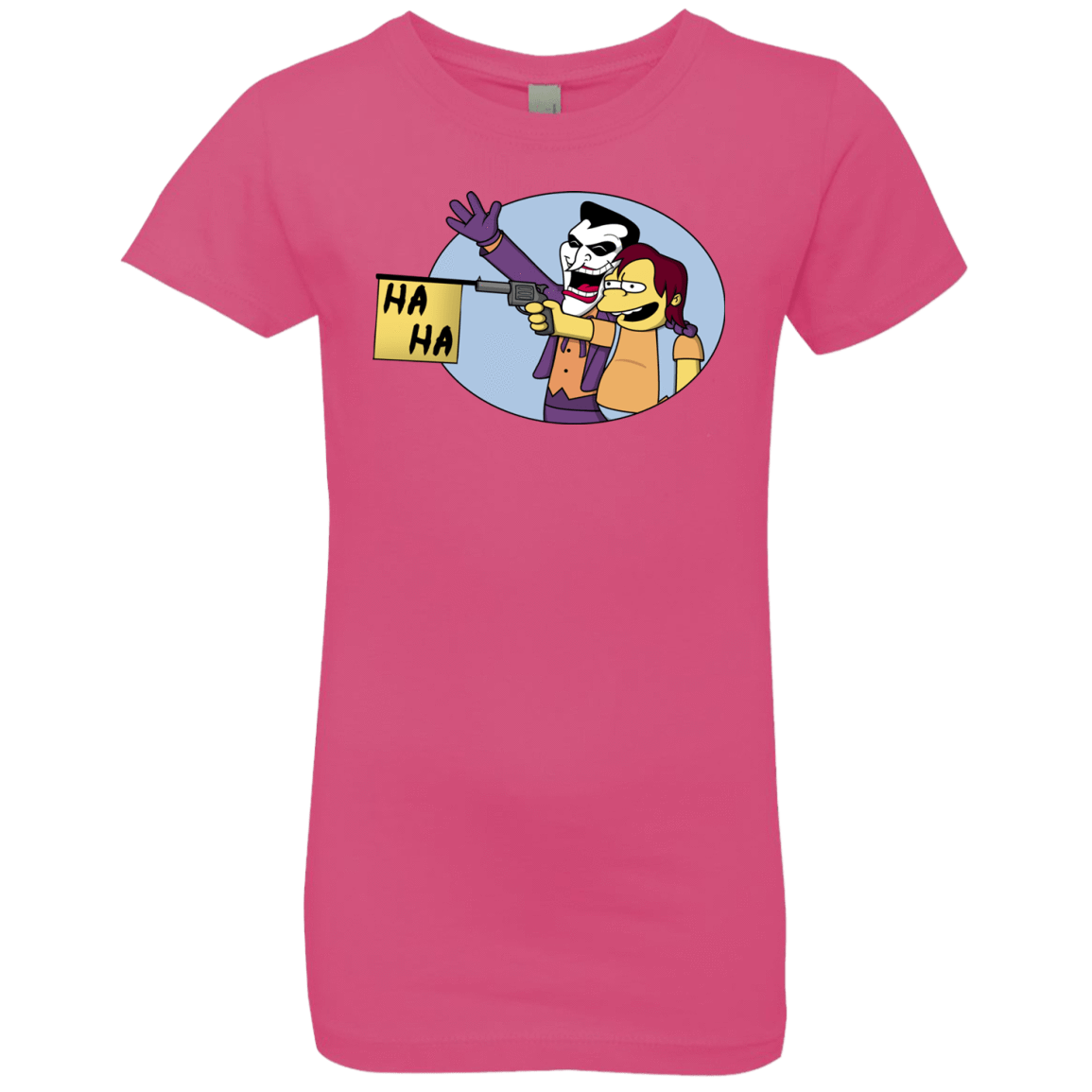 T-Shirts Hot Pink / YXS Funny Gun Girls Premium T-Shirt