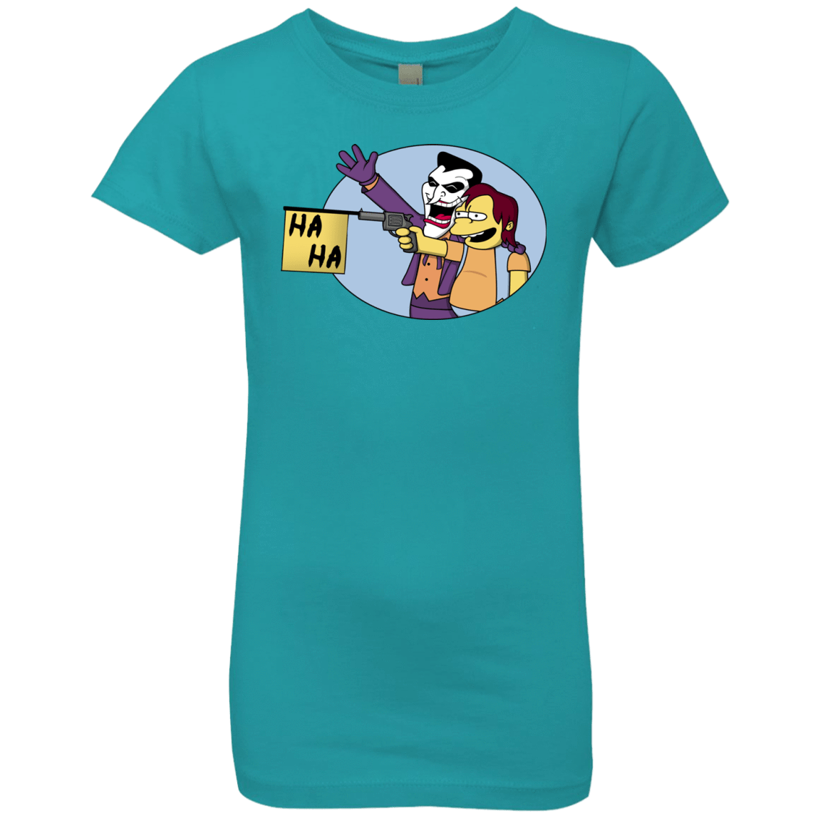 T-Shirts Tahiti Blue / YXS Funny Gun Girls Premium T-Shirt