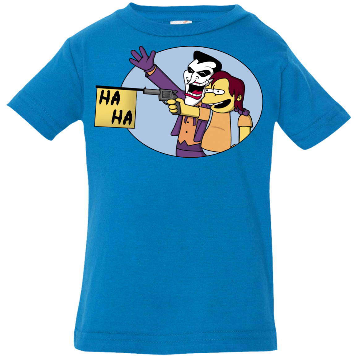 T-Shirts Cobalt / 6 Months Funny Gun Infant PremiumT-Shirt