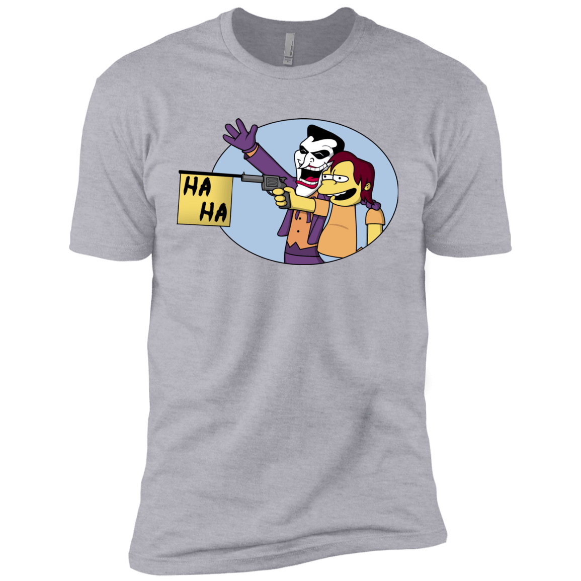 T-Shirts Heather Grey / X-Small Funny Gun Men's Premium T-Shirt