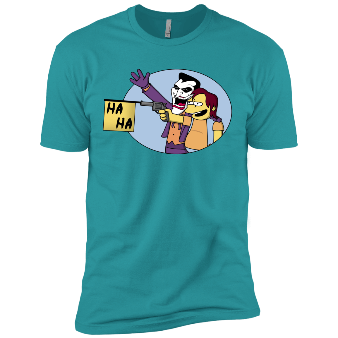 T-Shirts Tahiti Blue / X-Small Funny Gun Men's Premium T-Shirt