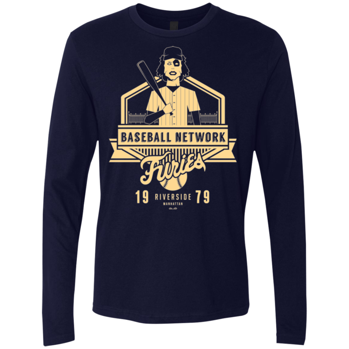 T-Shirts Midnight Navy / Small Furies Men's Premium Long Sleeve