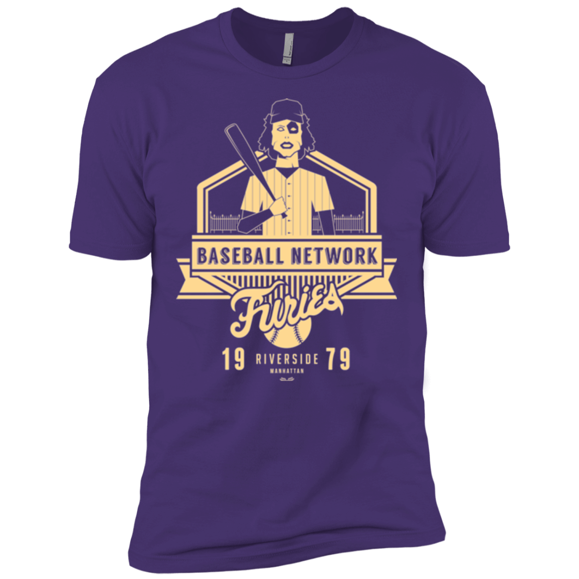 T-Shirts Purple Rush/ / X-Small Furies Men's Premium T-Shirt