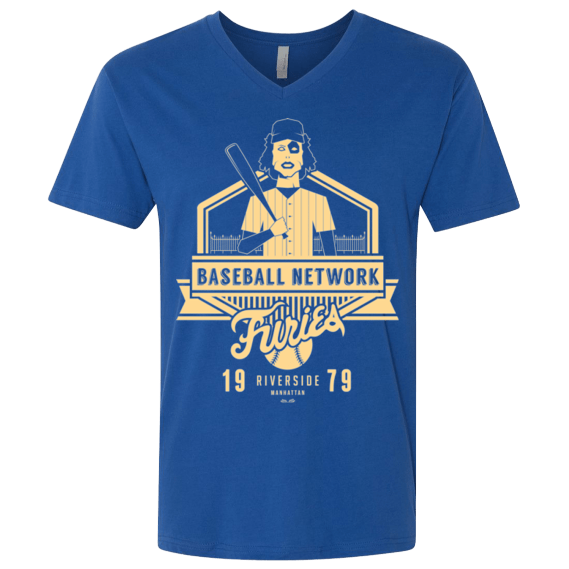 T-Shirts Royal / X-Small Furies Men's Premium V-Neck